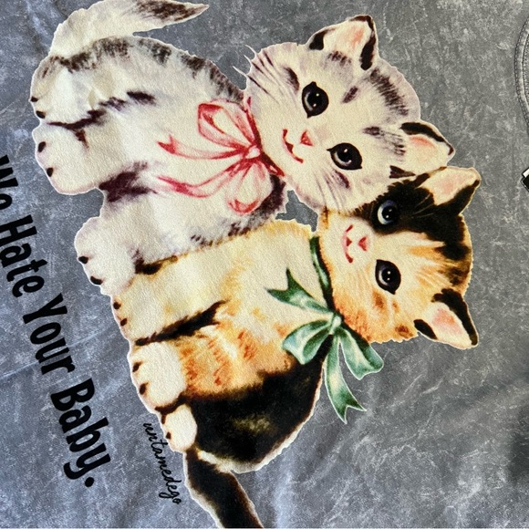 Untamedego Spencer’s Women’s Graphic TShirt- Light Gray- Size Small - Picture 6 of 6